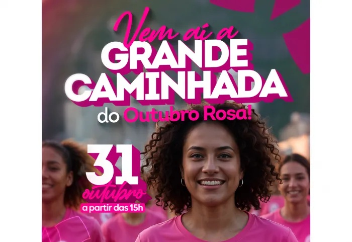 Encerramento do Outubro Rosa em Lauro de Freitas